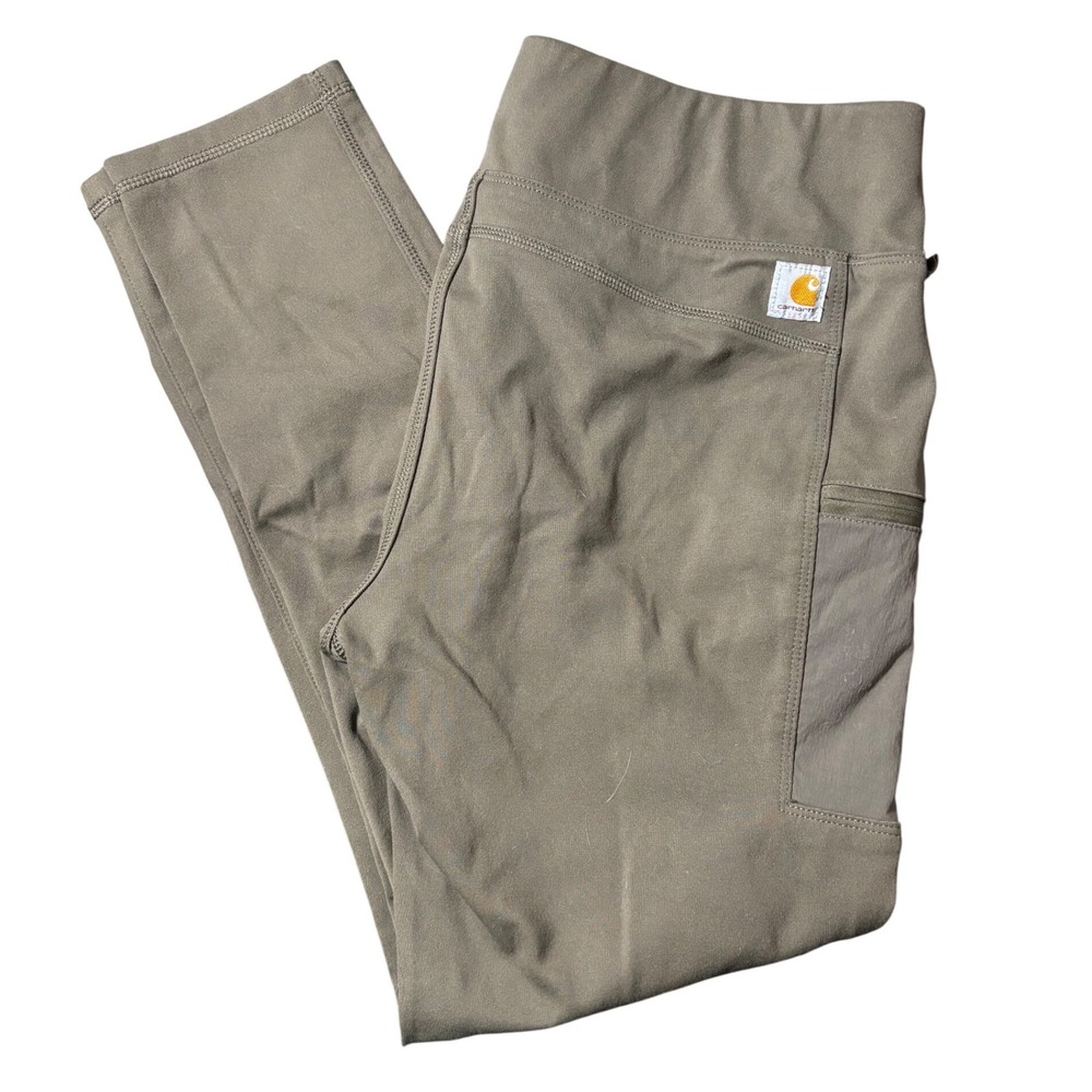 Carhartt Women Force Fitted Lightweight Utility Legging Tarmac Large 12/14‎ Reg